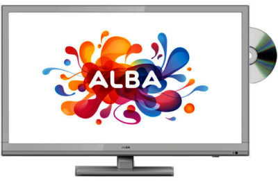 ALBA 24' HD Ready LED TV/DVD COMBI WHITE
